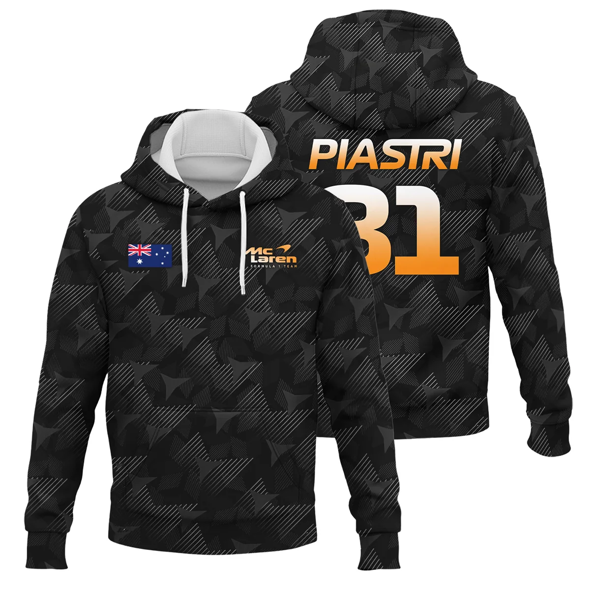 Oscar Piastri McLaren F1 Limited Edition Hoodie BLOP13725A2HD - Formula Racing Apparel