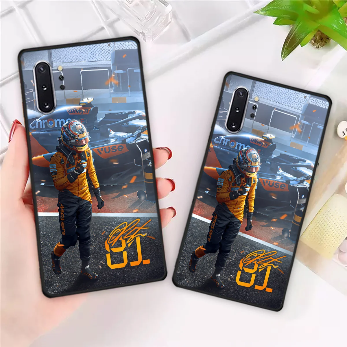 Oscar Piastri McLaren F1 Team Phone Case - Dustproof, Scratch & Shock Resistant - BLMCL2625A21 - Image 4