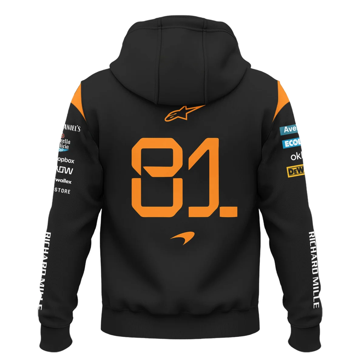 Oscar Piastri McLaren Formula One Hoodie BLF1180525A4HD - Image 3