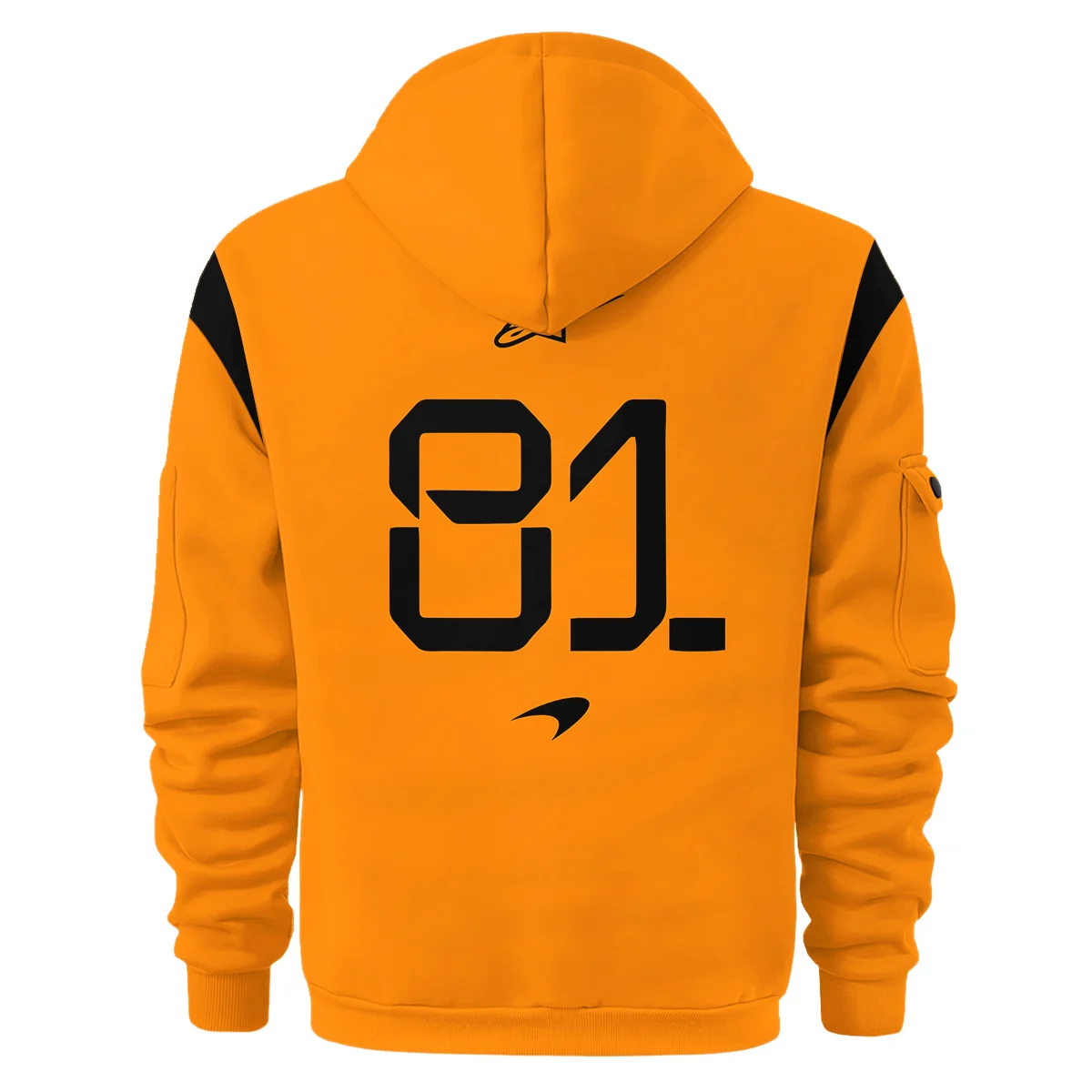 Oscar Piastri McLaren Formula One Hoodie Half Zipper BLF1180525A3HDF - Image 3