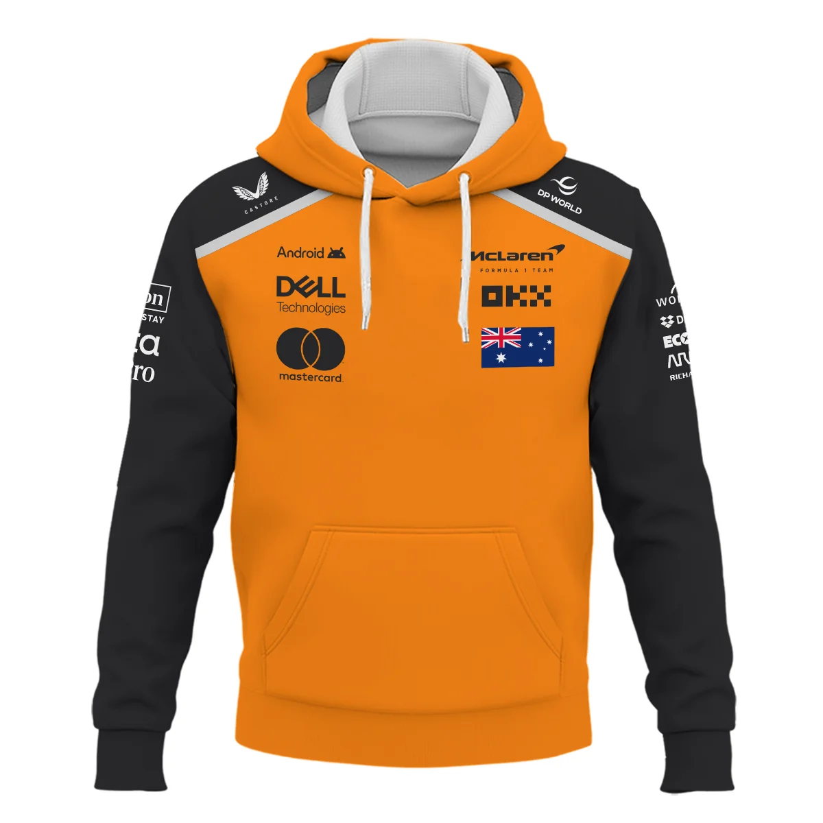 Oscar Piastri McLaren Formula One Logo Hoodie BLF1290325A3MCLHD - Image 2