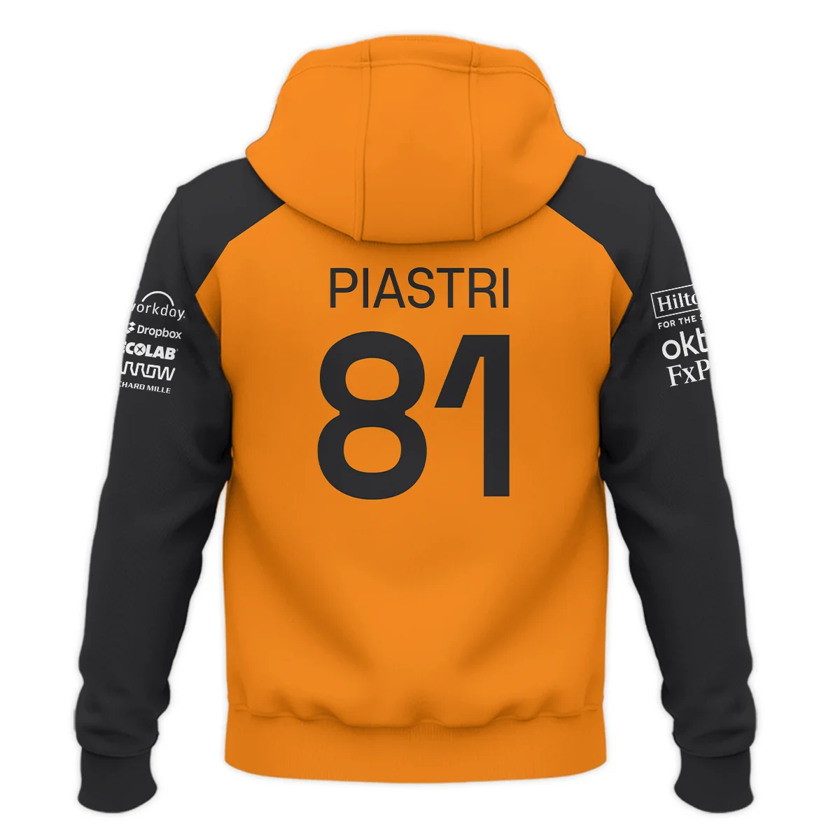 Oscar Piastri McLaren Formula One Logo Hoodie BLF1290325A3MCLHD - Image 3