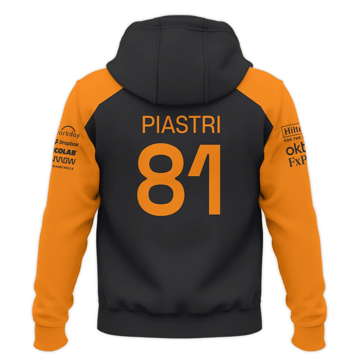 Oscar Piastri McLaren Formula One Logo Hoodie BLF1290325A4MCLHD - Image 3