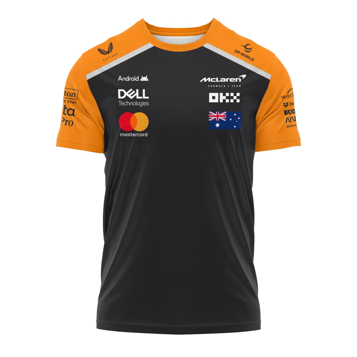 Oscar Piastri McLaren Formula One Logo T-Shirt BLF1290325A4MCLTS - Image 3