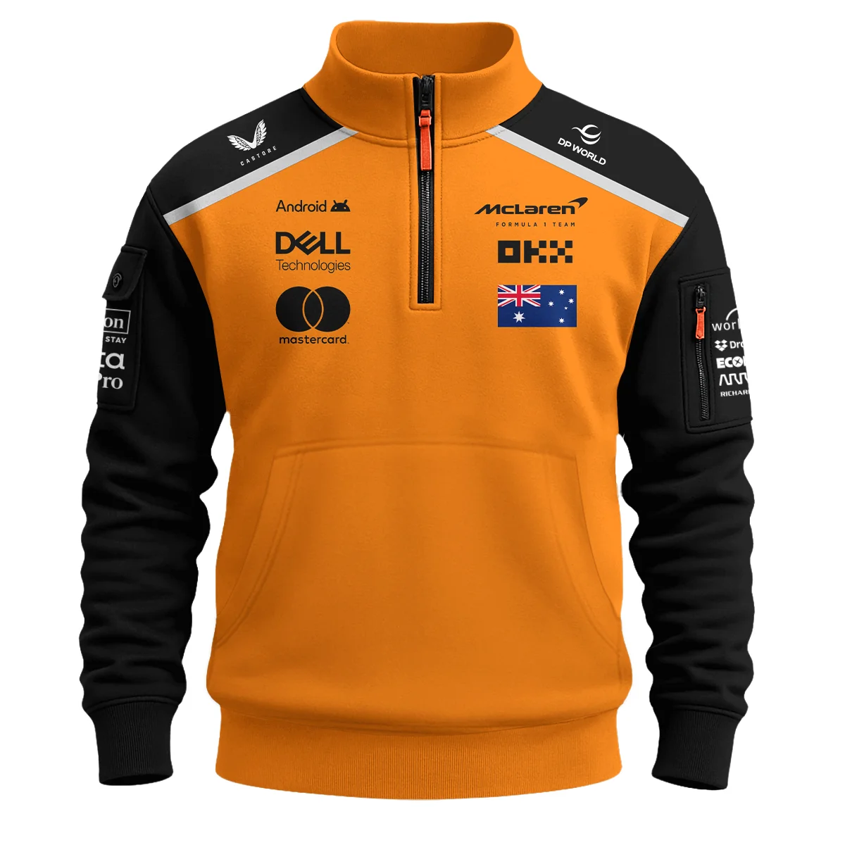 Oscar Piastri McLaren Formula One Sweatshirt Zipper BLF1290325A3MCLSHZ - Image 2