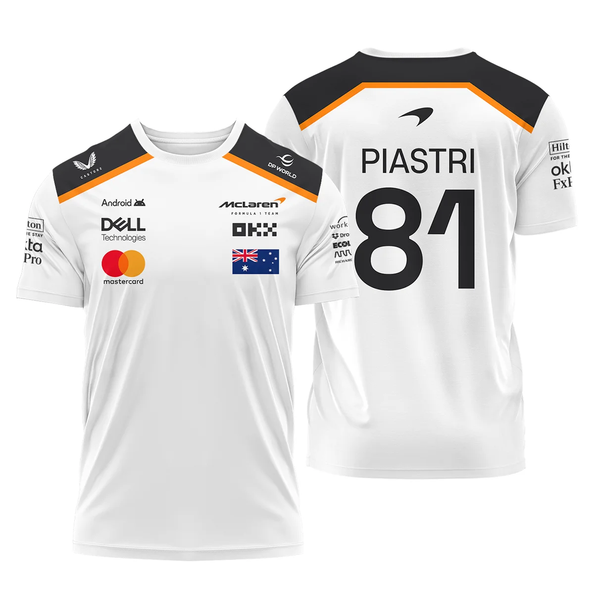 Oscar Piastri OP81 McLaren F1 T-Shirt BLF19625A3TS