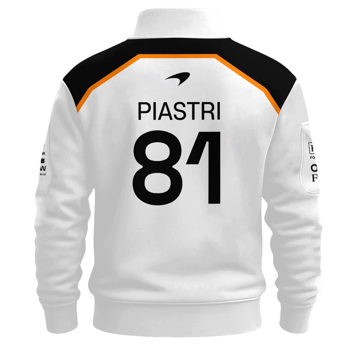 Oscar Piastri OP81 McLaren F1 Team - Sweatshirt Zipper BLF19625A3SHZ - Image 3