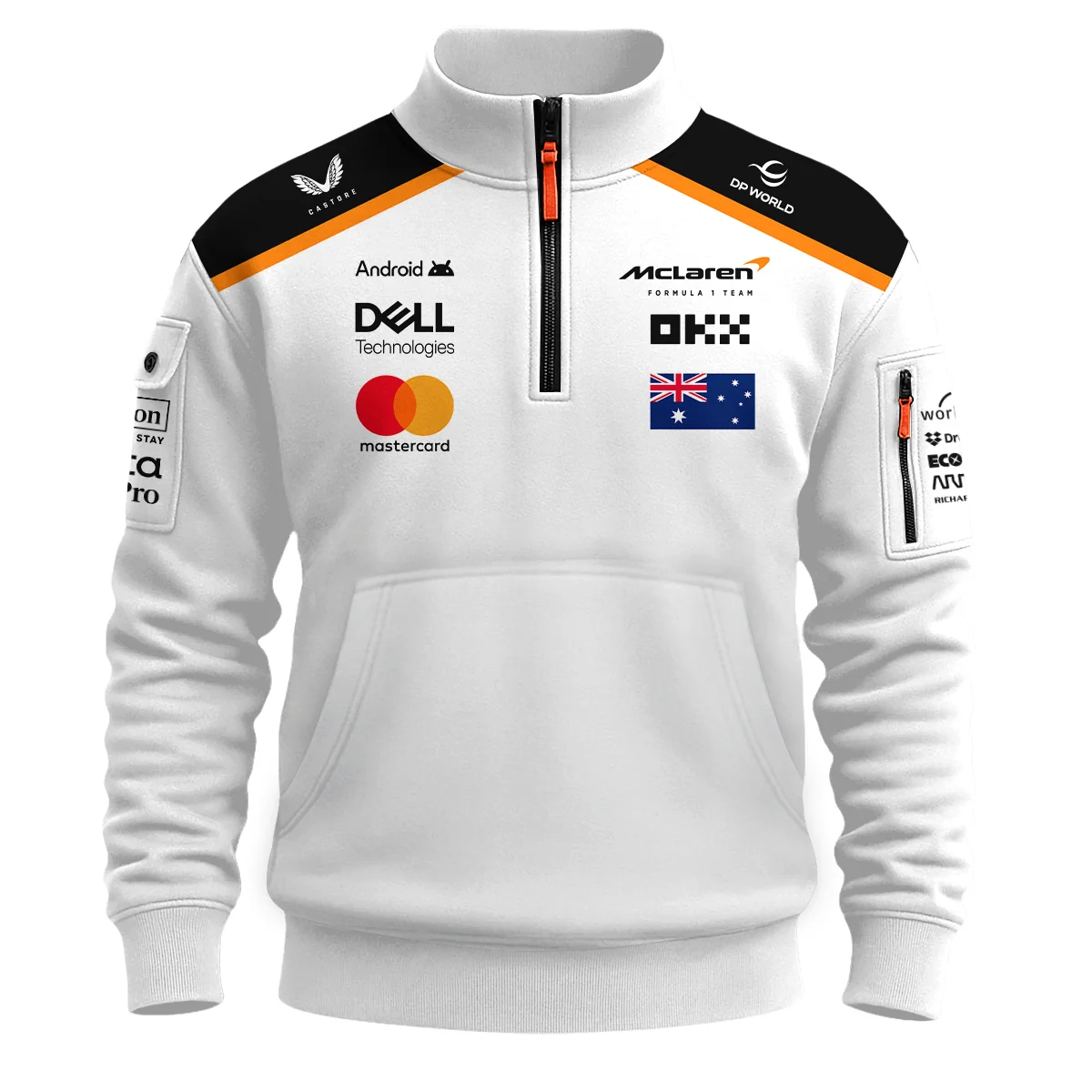 Oscar Piastri OP81 McLaren F1 Team - Sweatshirt Zipper BLF19625A3SHZ - Image 2