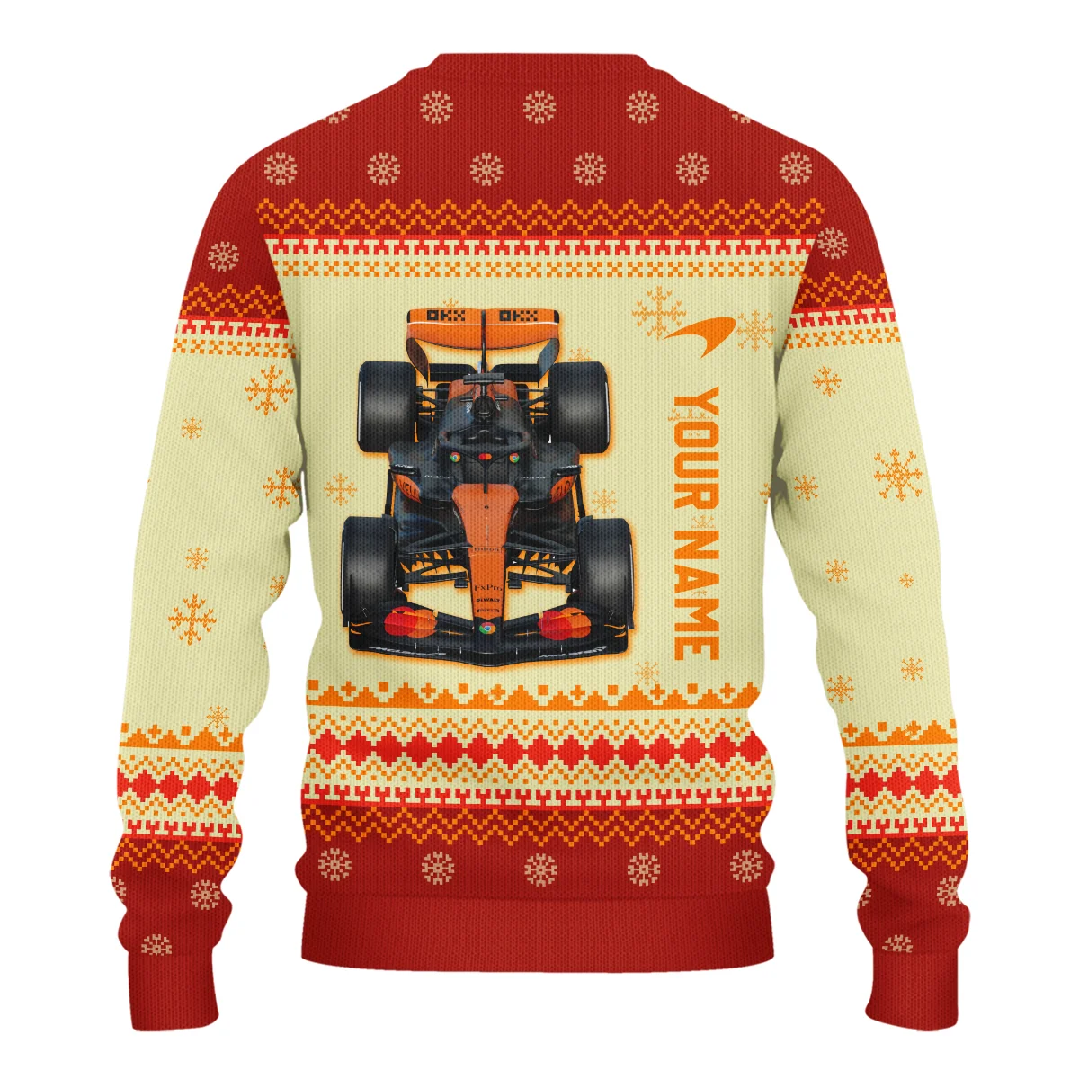 Personalised 2025 Car McLaren Formula 1 - Ugly Sweater BLVAF1220925A24MCL - Image 3