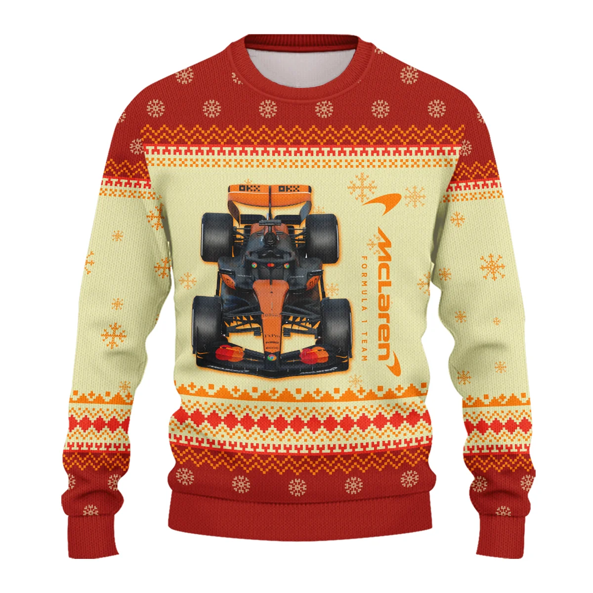 Personalised 2025 Car McLaren Formula 1 - Ugly Sweater BLVAF1220925A24MCL - Image 2