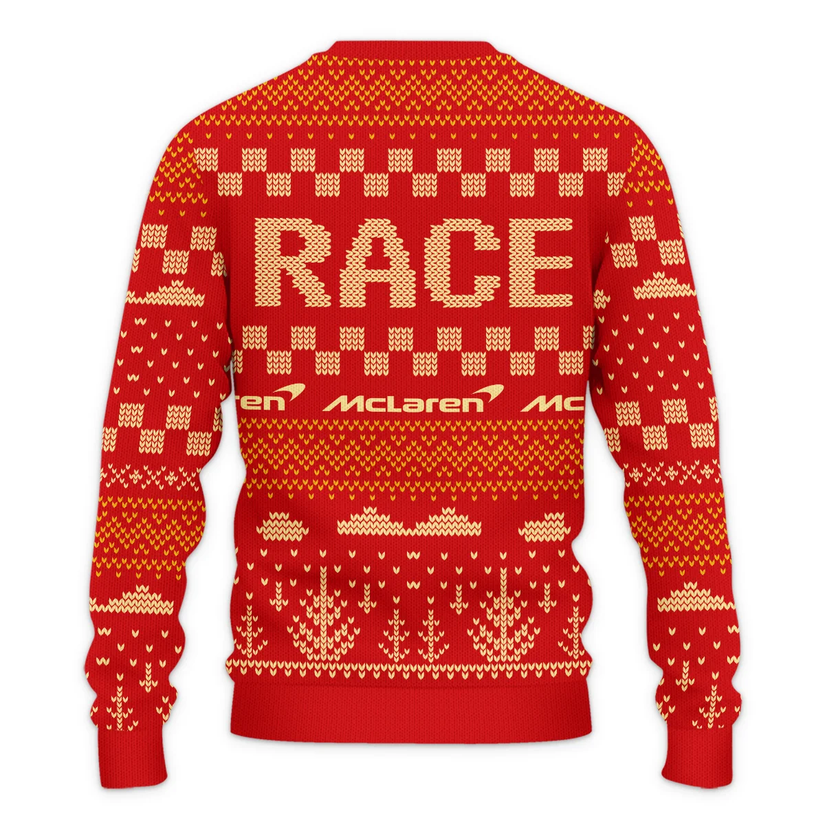 Race Xmas Pattern McLaren Formula 1 - Ugly Sweater BLVAF1220925A30MCL - Image 3