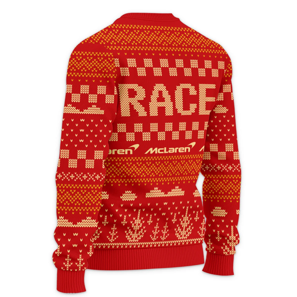Race Xmas Pattern McLaren Formula 1 - Ugly Sweater BLVAF1220925A30MCL - Image 5