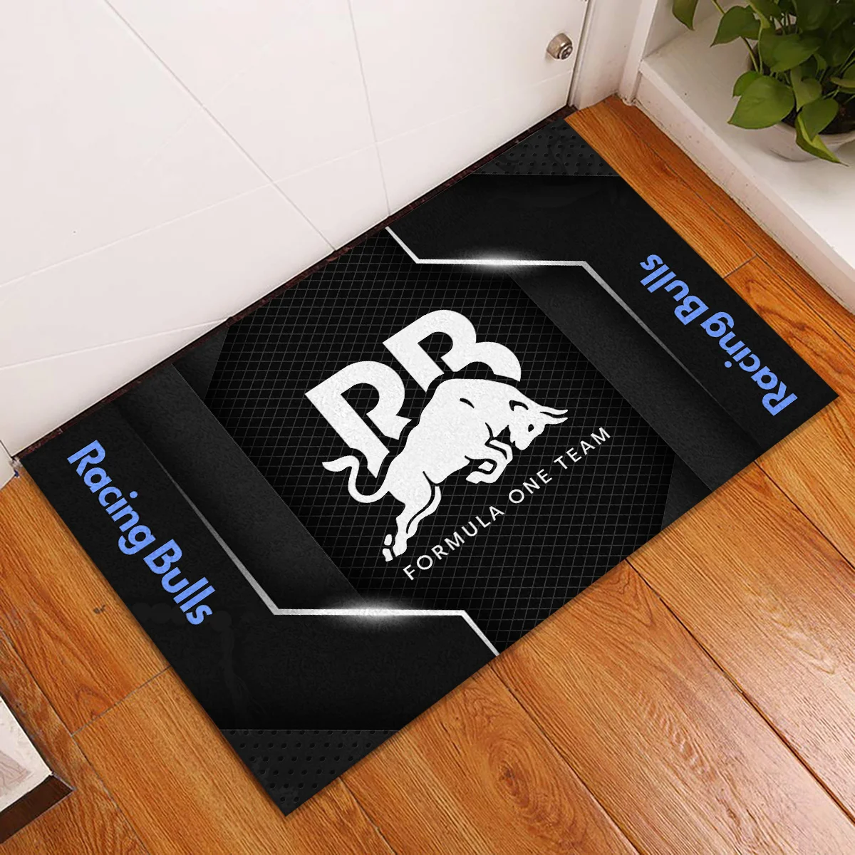Racing Bulls F1 Rubber Base Doormat - All Over Print BLF1139A7RAC - Image 2