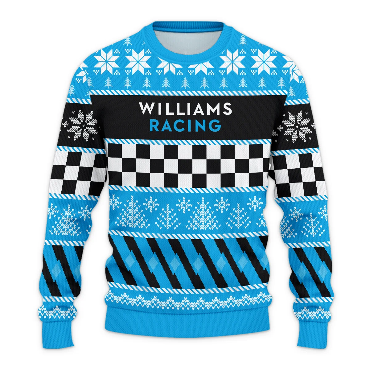 Racing Xmas Pattern Williams Formula 1 - Ugly Sweater BLVAF1220925A28WIL - Image 2