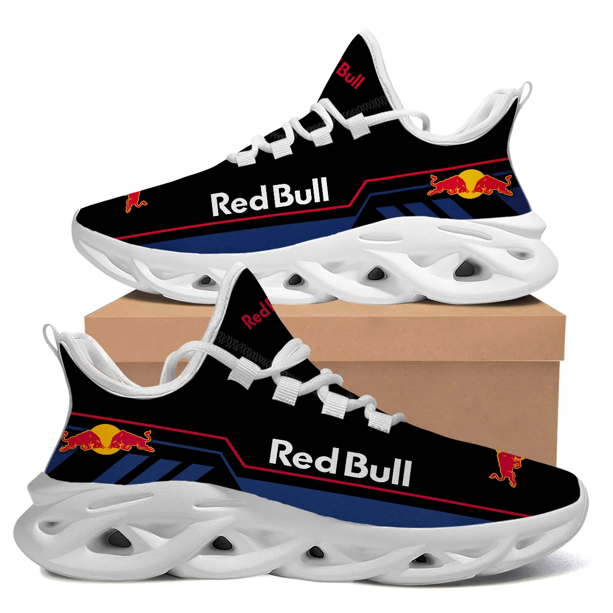 Red Bull Racing F1 Max Soul Shoes All Over Print BLRBR16725A1 - White