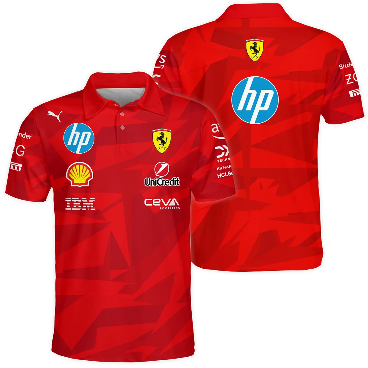 Scuderia Ferrari 2025 F1 20 Years of Red Racing Suit Polo Shirt BLVAFRR281125A3PL - Racing Lifestyle Clothing