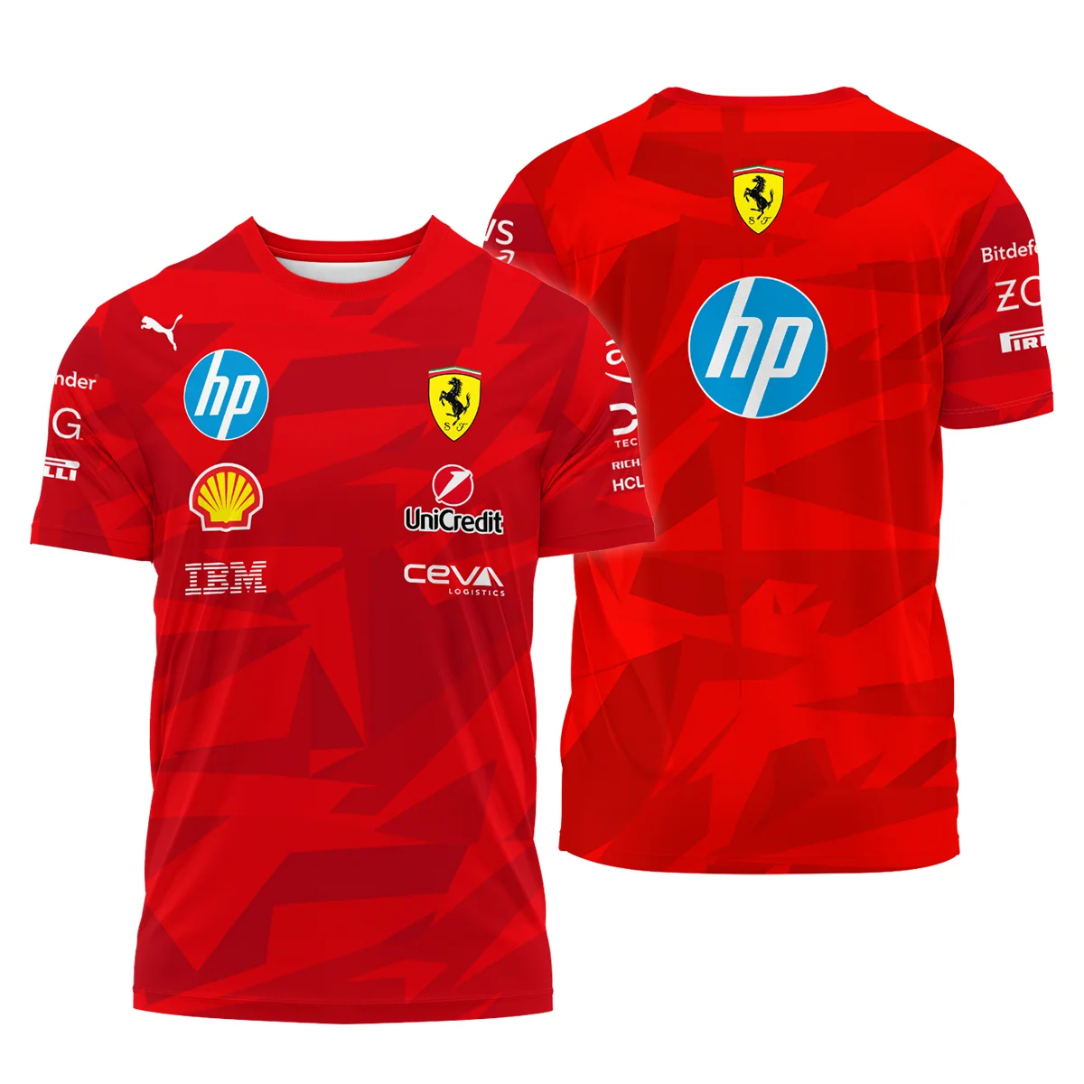 Scuderia Ferrari 2025 F1 20 Years of Red Racing Suit T-Shirt BLVAFRR281125A3TS - Trackside Outfit
