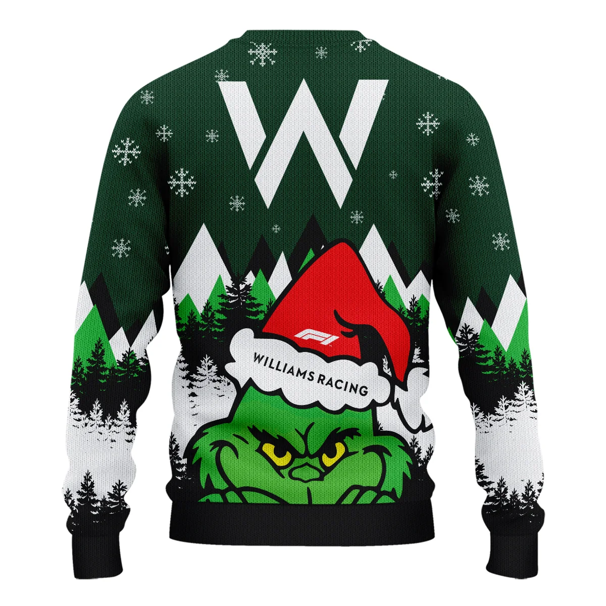 The Grinch Williams Formula 1 - Ugly Sweater BLVAF1220925A17WIL - Image 3