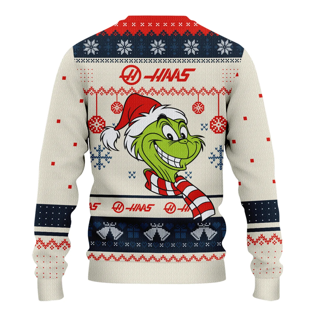 The Grinch x Haas Formula 1 - Ugly Sweater BLVAF1220925A13HAAS - Image 3