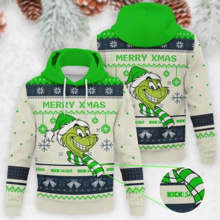 The Grinch x Kick Sauber Formula 1 - Knitted Hoodie BLVAF12209250A13KS