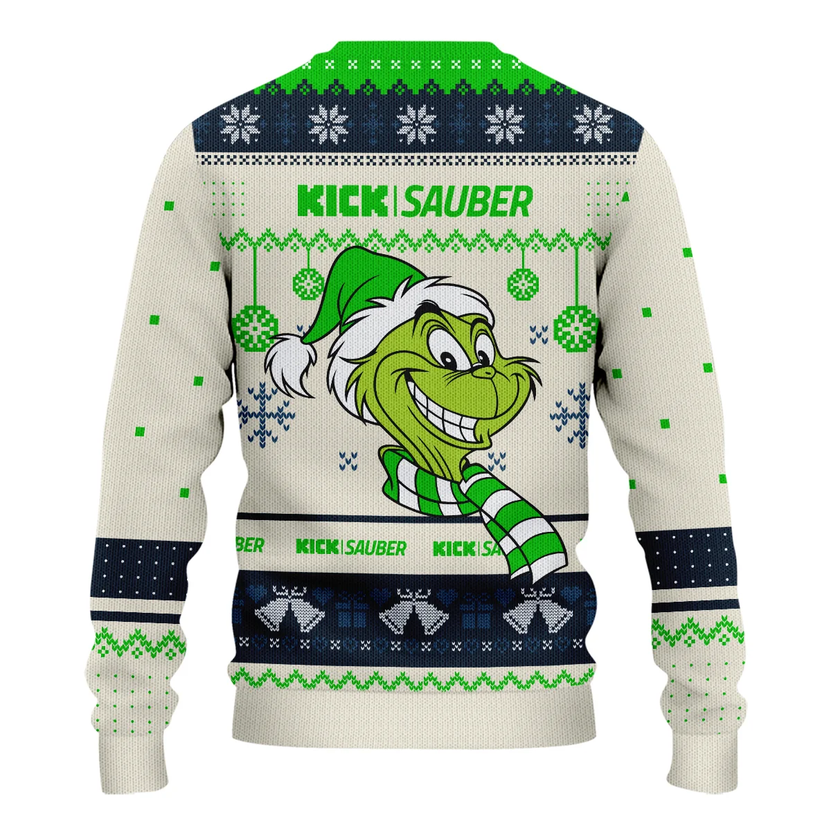 The Grinch x Kick Sauber Formula 1 - Ugly Sweater BLVAF1220925A13KS - Image 3