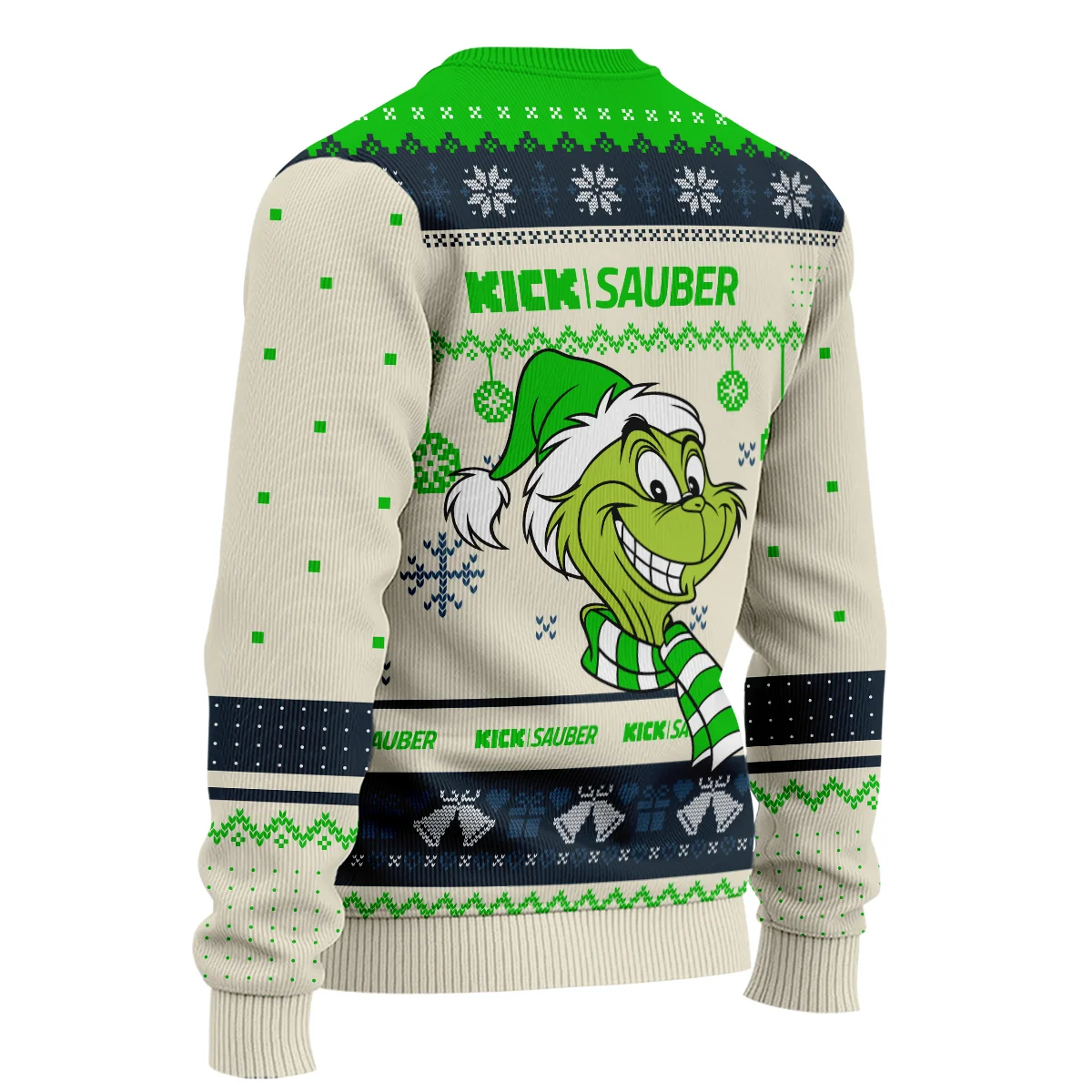 The Grinch x Kick Sauber Formula 1 - Ugly Sweater BLVAF1220925A13KS - Image 5