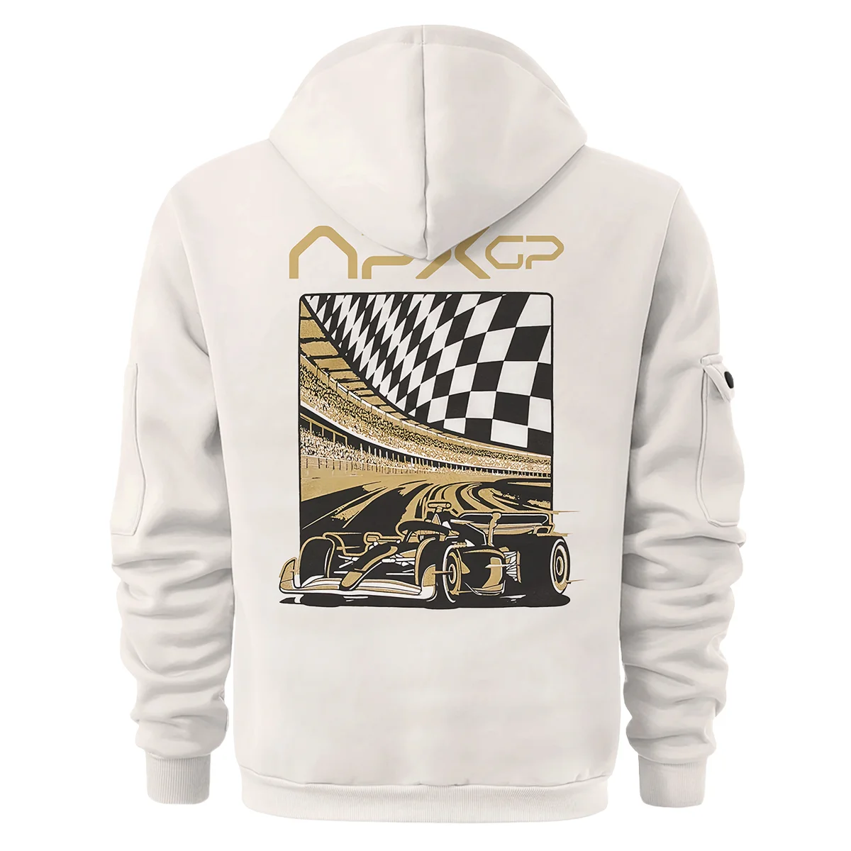 The Movie Race Ready Team Hoodie Half Zipper BLF116625A4HDF - Image 3