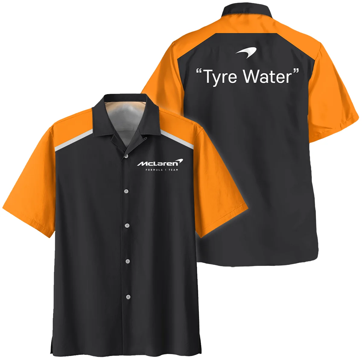 Tyre Water McLaren Formula One Hawaiian Shirt BLF115525A1HW