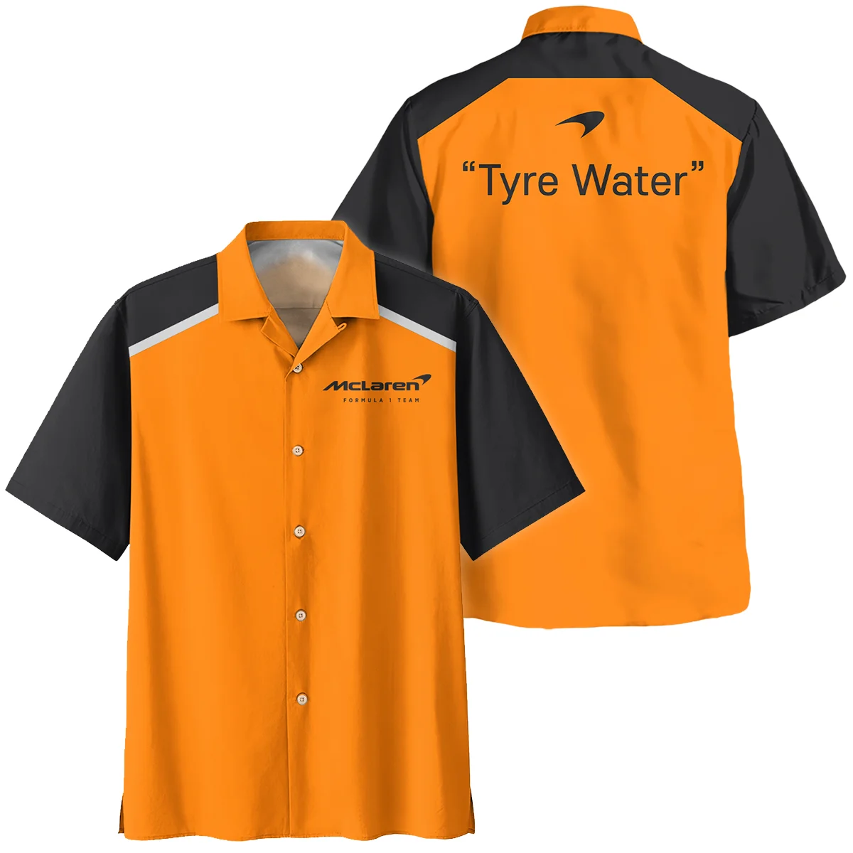 Tyre Water McLaren Formula One Hawaiian Shirt BLF115525A2HW