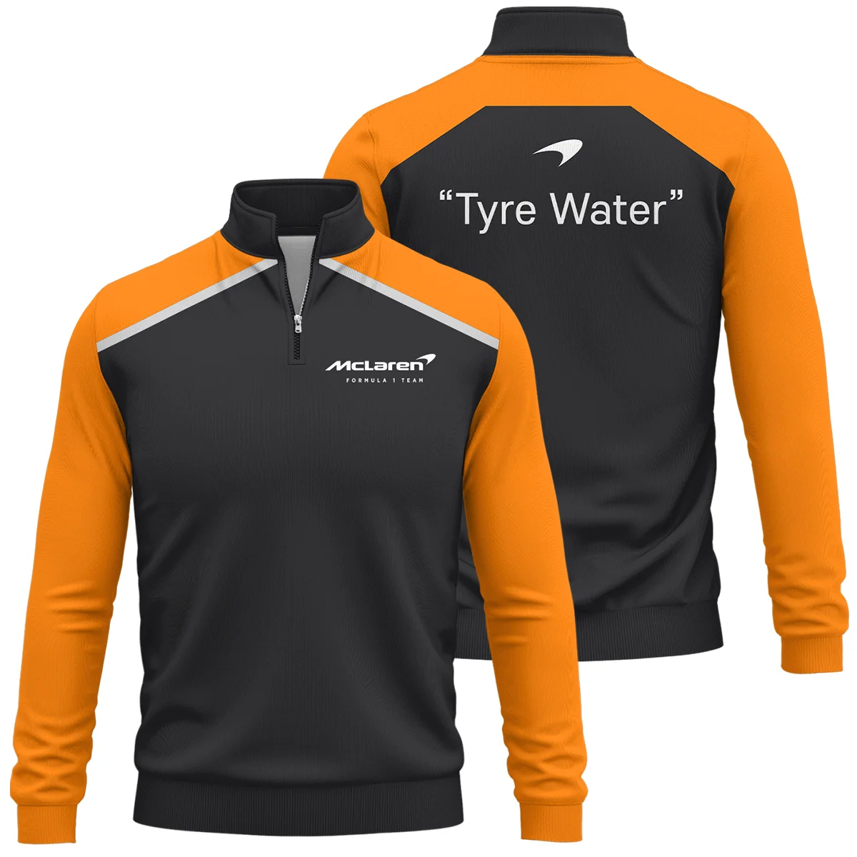 Tyre Water McLaren Formula One Quarter-Zip Sweatshirt BLF115525A1QZS
