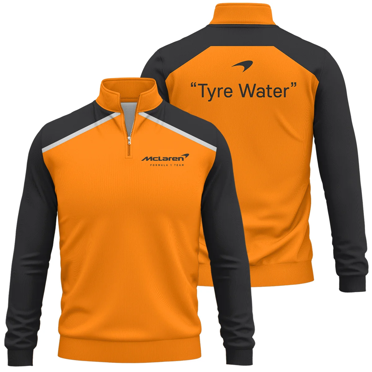 Tyre Water McLaren Formula One Quarter-Zip Sweatshirt BLF115525A2QZS