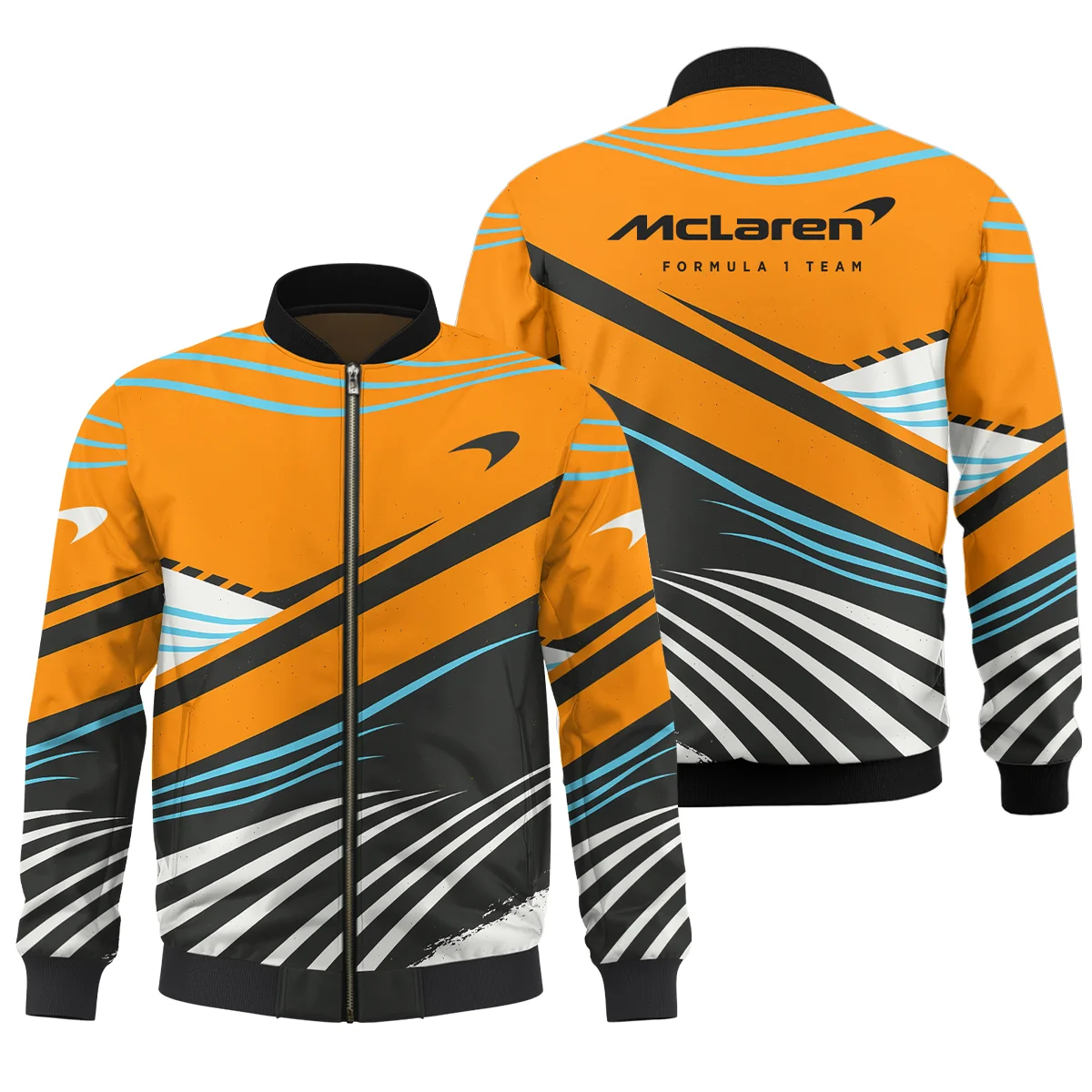 Waves Pattern McLaren F1 Bomber BLF131525A1BB
