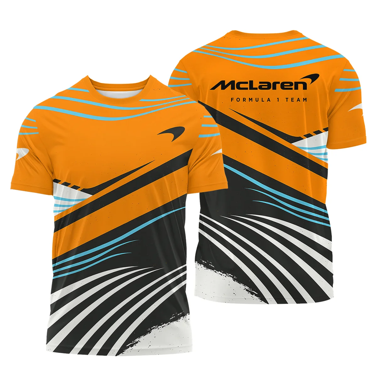 Waves Pattern McLaren F1 T-Shirt BLF131525A1TS