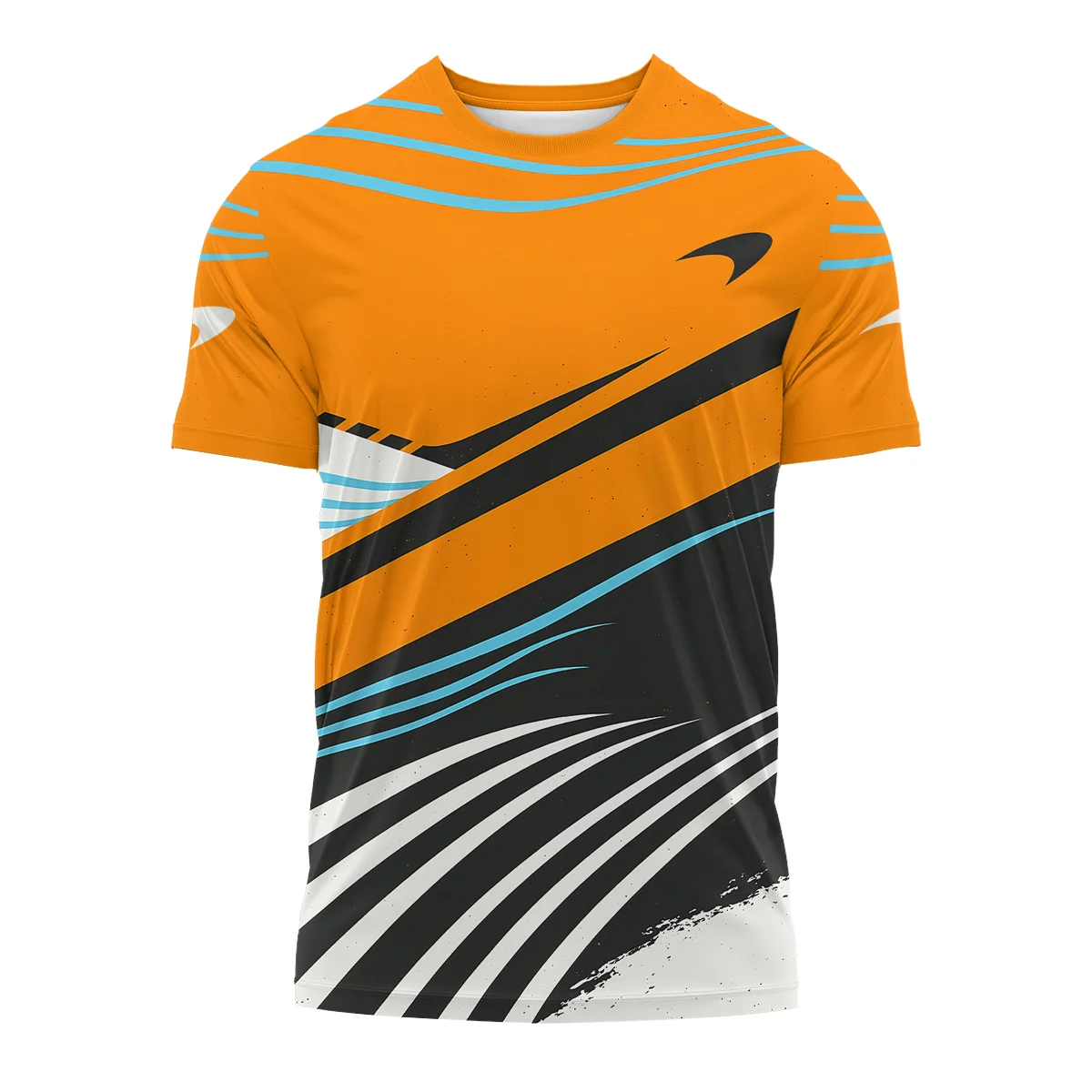 Waves Pattern McLaren F1 T-Shirt BLF131525A1TS - Image 2