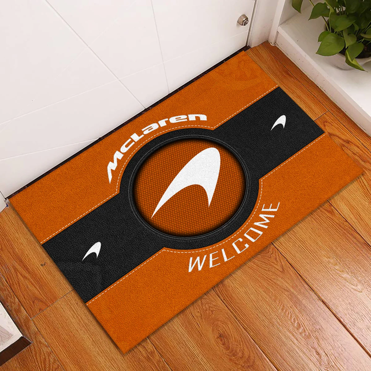 Welcome McLaren F1 Rubber Base Doormat - All Over Print BLF1139A1MCL - Image 2