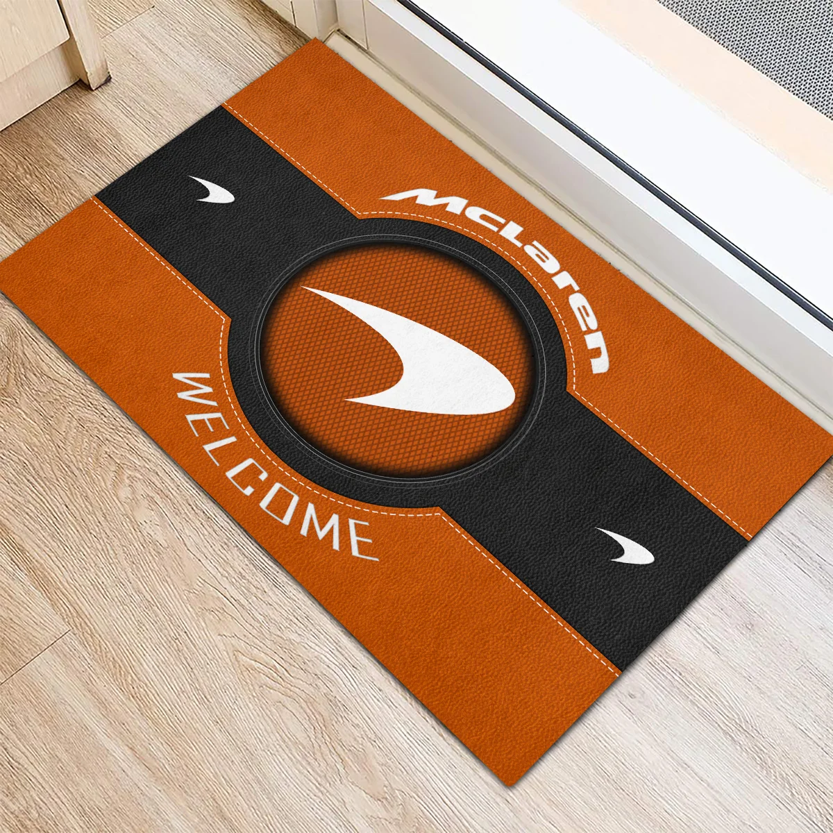 Welcome McLaren F1 Rubber Base Doormat - All Over Print BLF1139A1MCL - Image 3