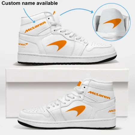 White Custom Shoes Logo Air Jordan 1 High BLMCL17725A5