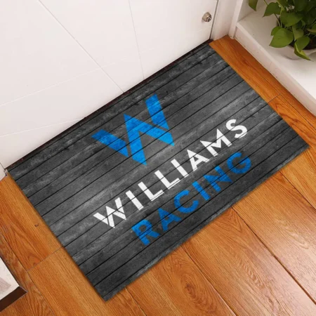 Alternative view of Williams F1 Rubber Base Doormat - All Over Print BLF1139A10WIL