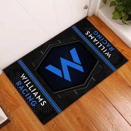 Alternative view of Williams F1 Rubber Base Doormat - All Over Print BLF1139A8WIL