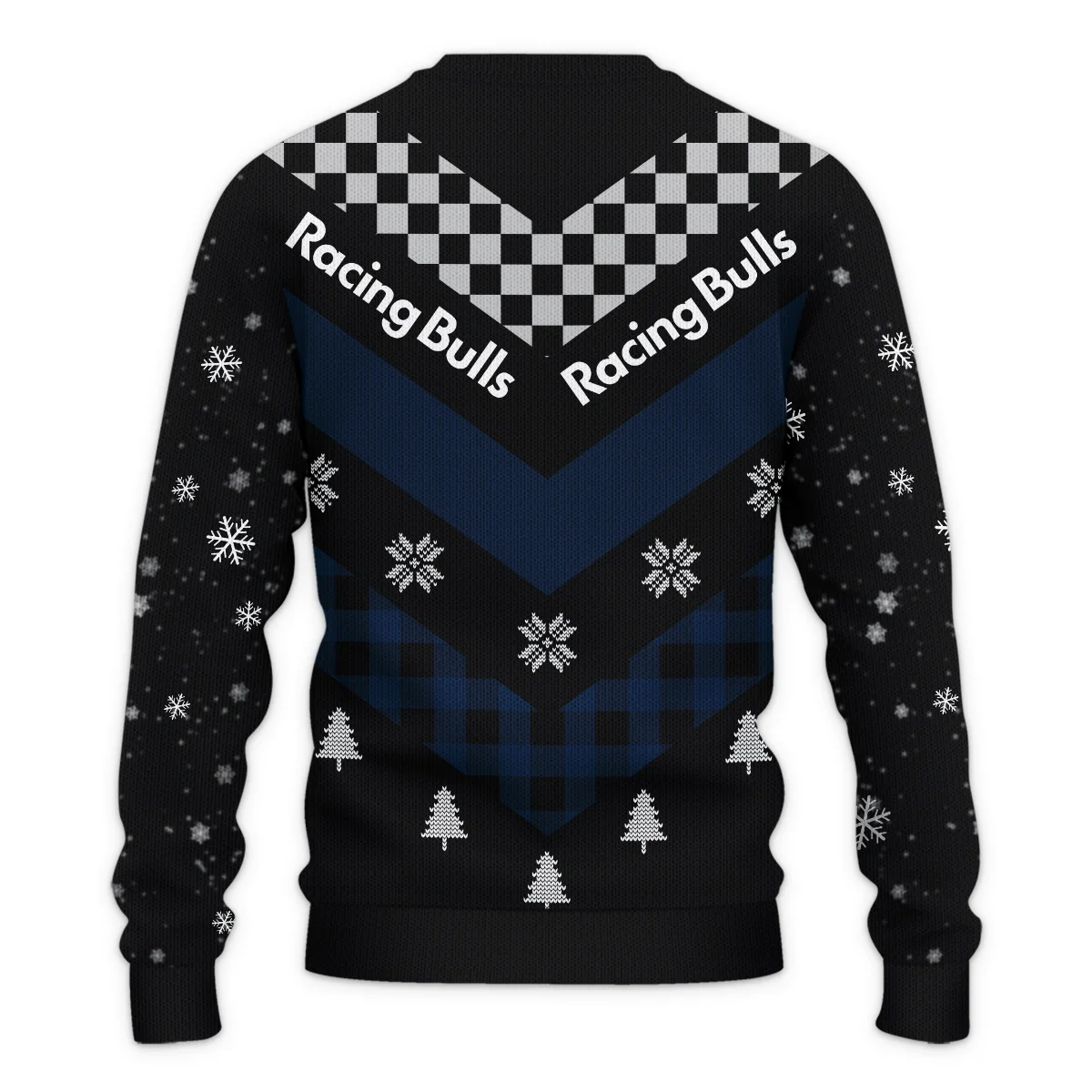 Winter Xmas Pattern Racing Bulls Formula 1 - Ugly Sweater BLVAF1220925A32RAC - Image 3