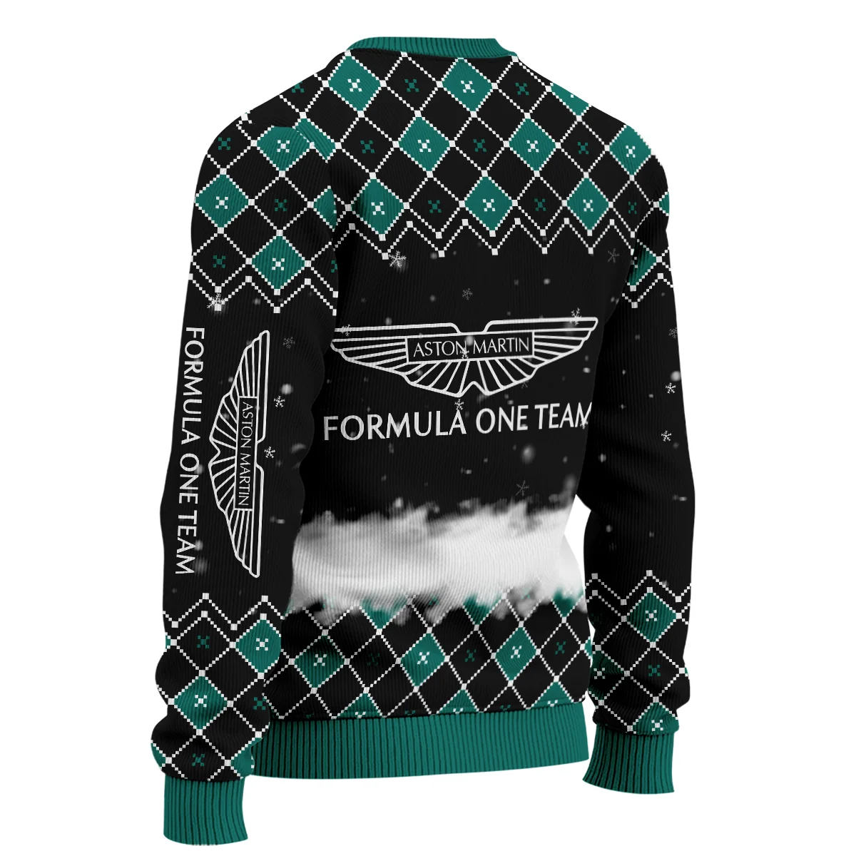 X-Mas Aston Martin Formula 1 - Ugly Sweater BLVAF1220925A3AM - Image 5