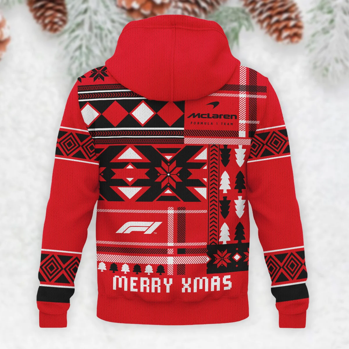 X-Mas Edition McLaren Formula 1 - Knitted Hoodie BLVAF12209250A10MCL - Image 3