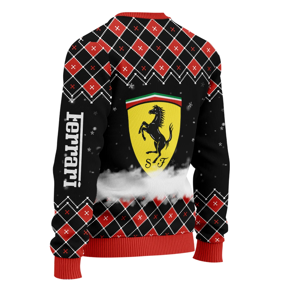 X-Mas Ferrari Formula 1 - Ugly Sweater BLVAF1220925A3FRR - Image 5