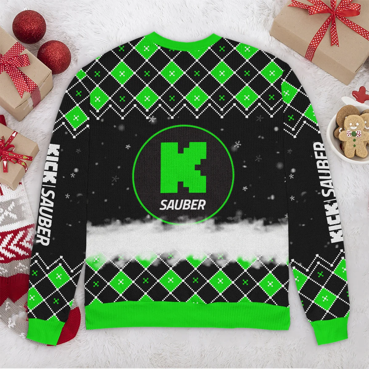 X-Mas Kick Sauber Formula 1 - Ugly Sweater BLVAF1220925A3KS - Image 6