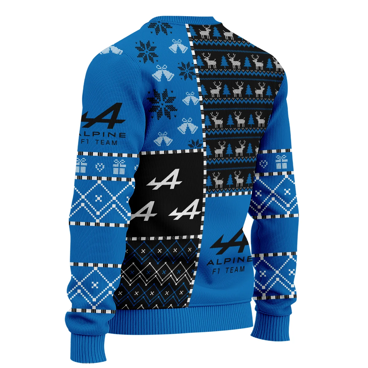 X-Mas Pattern Alpine Formula 1 - Ugly Sweater BLVAF1220925A2ALP - Image 5