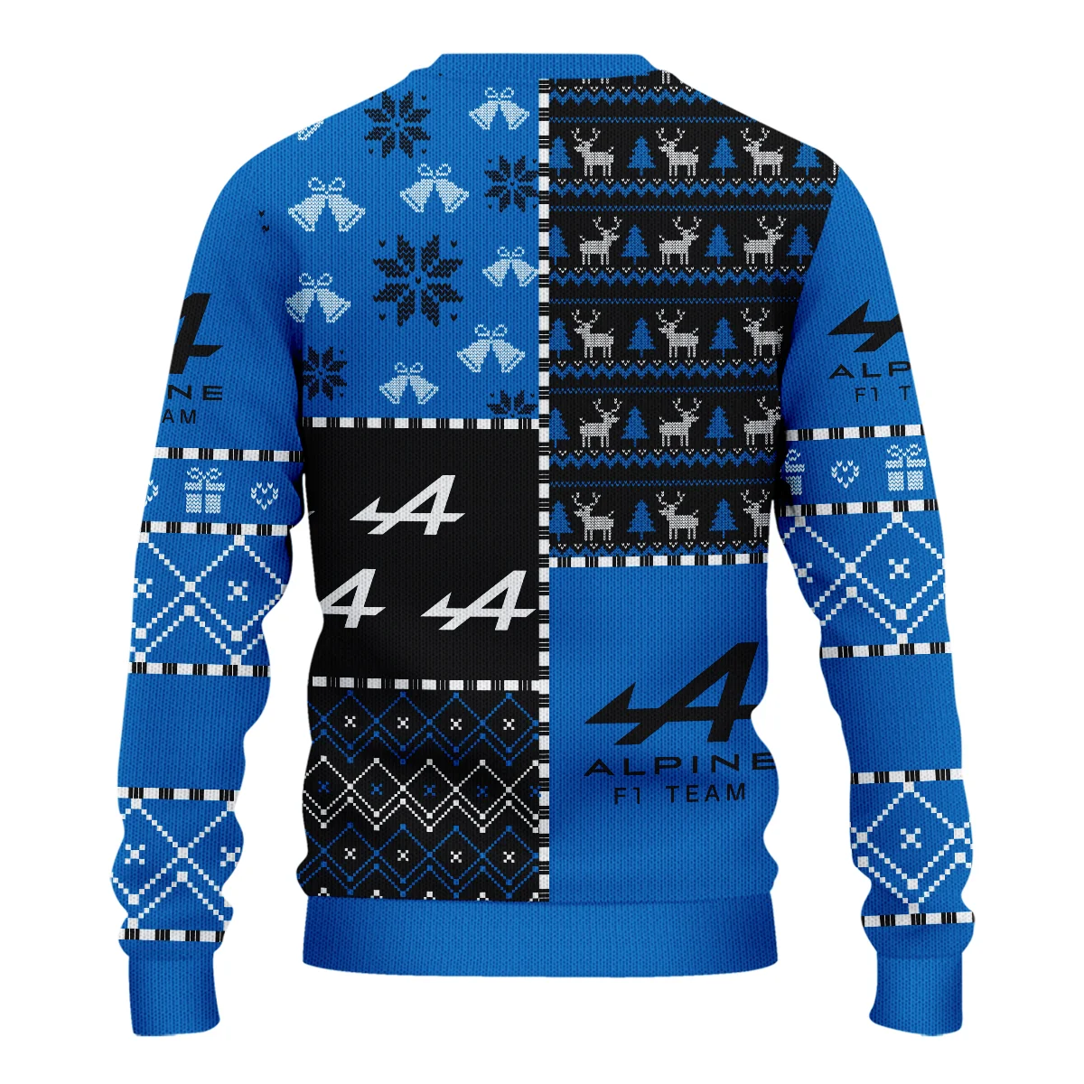 X-Mas Pattern Alpine Formula 1 - Ugly Sweater BLVAF1220925A2ALP - Image 3