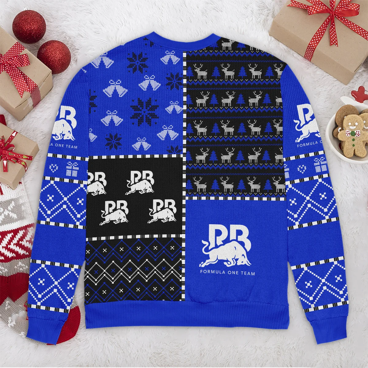 X-Mas Pattern Racing Bulls Formula 1 - Ugly Sweater BLVAF1220925A2RAC - Image 6