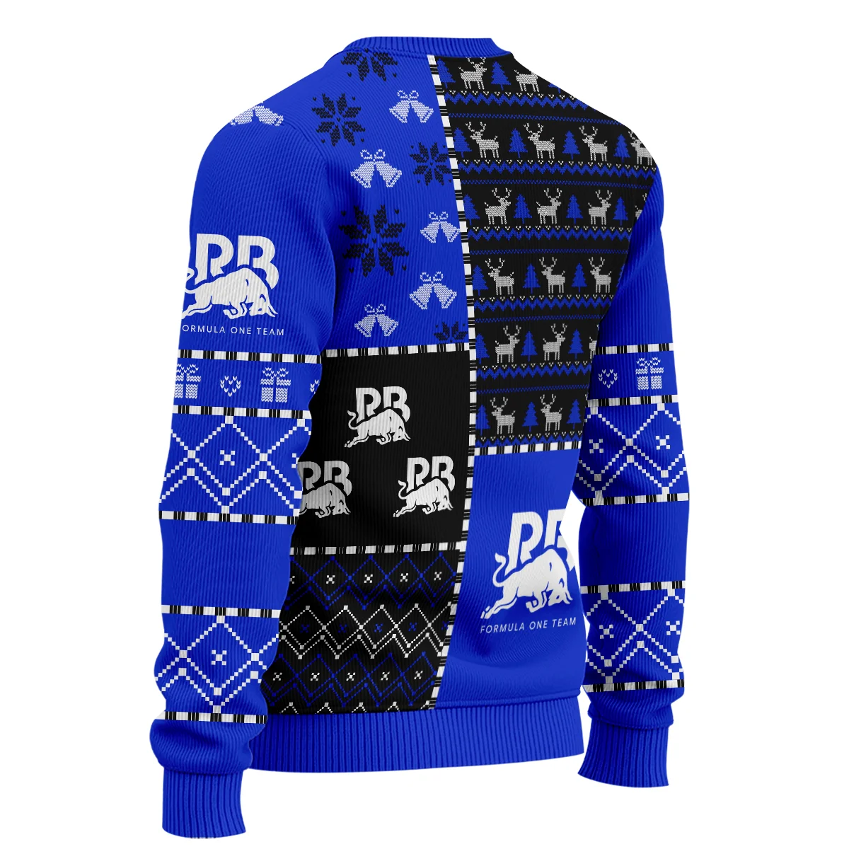 X-Mas Pattern Racing Bulls Formula 1 - Ugly Sweater BLVAF1220925A2RAC - Image 5