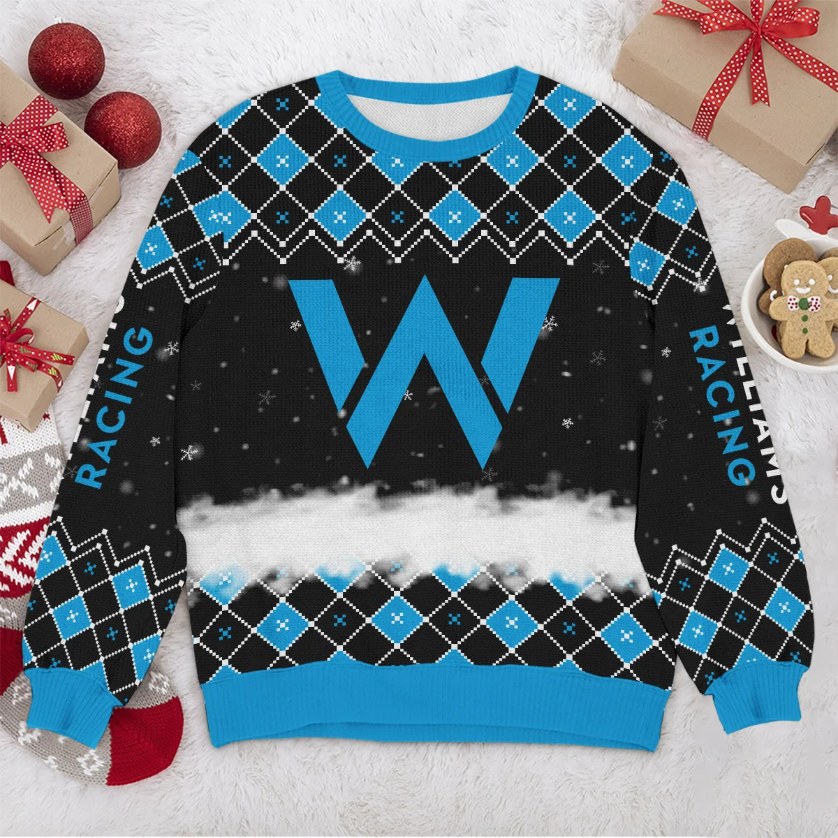X-Mas Williams Formula 1 - Ugly Sweater BLVAF1220925A3WIL - Image 4