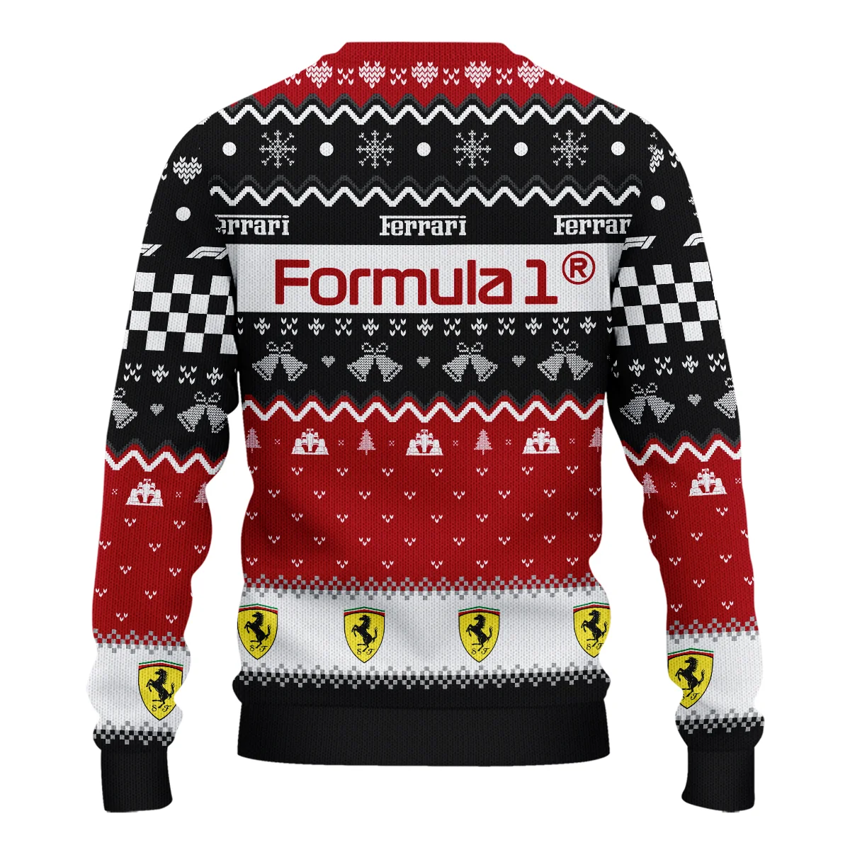 Xmas Ferrari Formula 1 - Ugly Sweater BLVAF1220925A12FRR - Image 3
